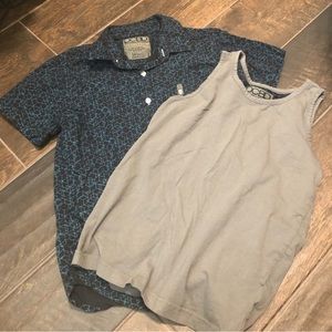 EUC DCBD 2pc Boys 3-in-1 Shirt Set